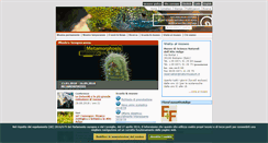 Desktop Screenshot of museonatura.it
